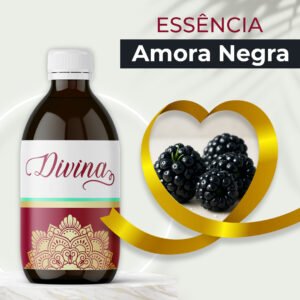 Essência Aromática - Amora Negra | Concentrada | Para Aromatizador, Difusor, Cosméticos, Saboaria e Velas