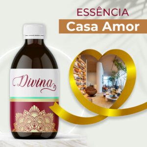 Essência Aromática - Casa Amor | Concentrada | Para Aromatizador, Difusor, Cosméticos, Saboaria e Velas