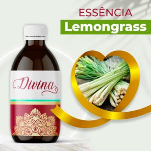 Essência Aromática - Lemongrass | Concentrada | Para Aromatizador, Difusor, Cosméticos, Saboaria e Velas