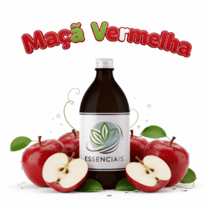 Essência Concentrada - Maçã Vermelha | Alta Fixação | Para Difusor, Aromatizador, Velas e Cosméticos