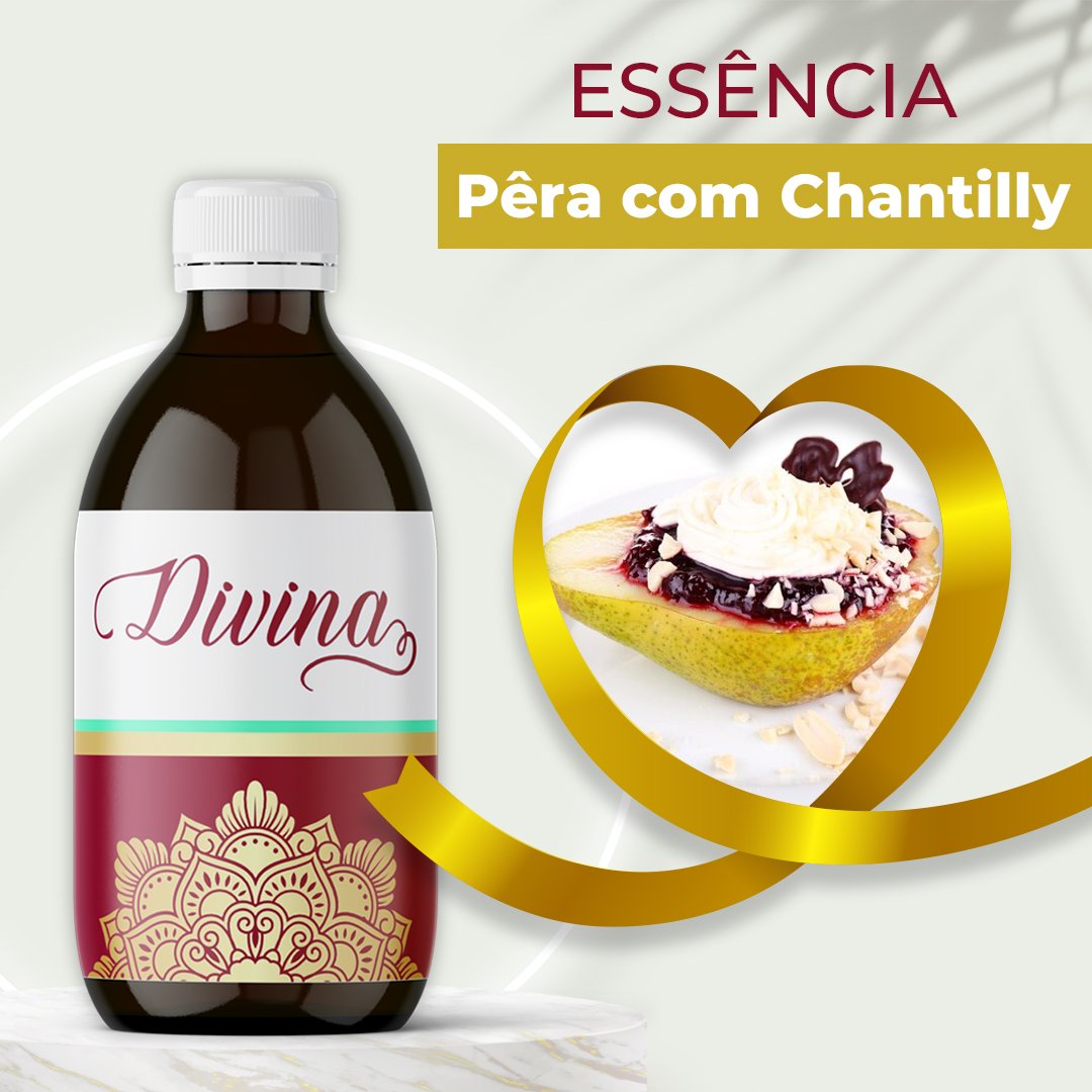 PÊRA COM CHANTILLY
