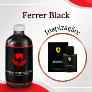 Essência Premium Para Perfumes Artesanais | Alta Fixação | Ferrer Black