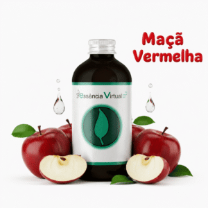 Essência Maçã Vermelha - Para Água Perfumada, Body Splash, Perfumes, Cremes e Loções