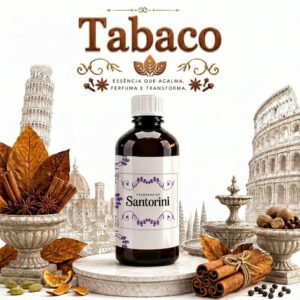 Essência Para Ambientes e Cosméticos – Tabaco | Aromatizador, Body Splash e Velas
