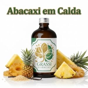 Essência Multiuso – Abacaxi Em Calda | Ideal para Criações Artesanais e Aromáticas
