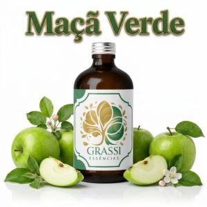 Essência Multiuso – Maçã Verde | Ideal para Criações Artesanais e Aromáticas