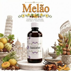 Essência Para Ambientes e Cosméticos – Melão | Aromatizador, Body Splash e Velas