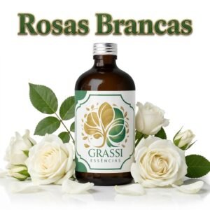 Essência Multiuso – Rosas Brancas | Ideal para Criações Artesanais e Aromáticas